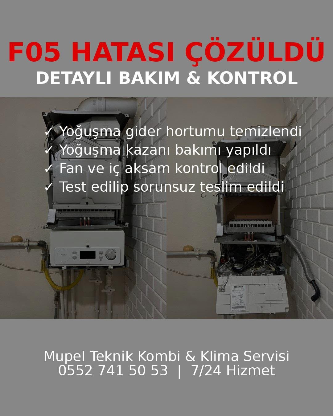 Ümraniye Kombi Bakımı & Petek Temizliği